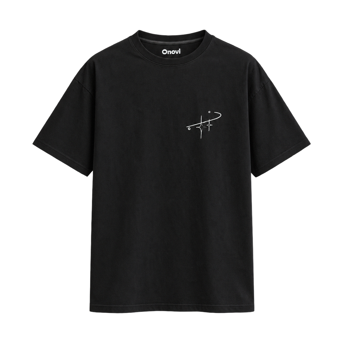 Mountain graphic oversized T-shirt - front